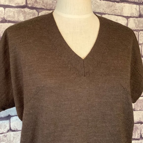 Coldwater Creek Size S Brown Sweater - Picture 2 of 11